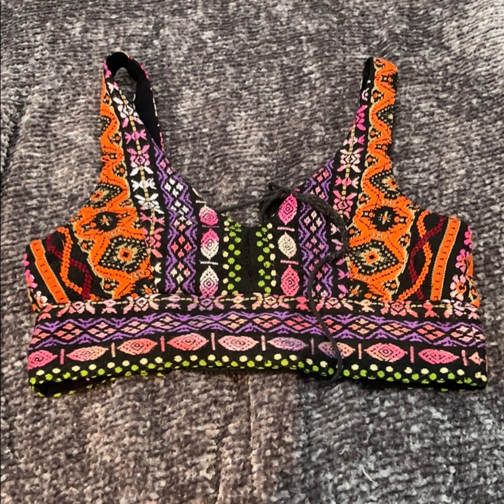 Colorful crop top